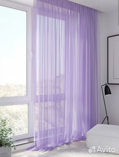 Новая штора тюль вуаль