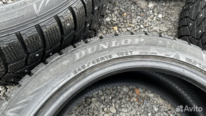 Dunlop SP Winter Ice 02 245/45 R19 и 275/40 R19