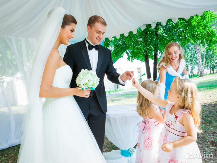 Свадьба под ключ:организация, декор,банкет, звук