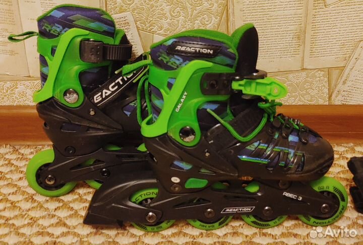 Ролики детские раздвижные р. 28-31