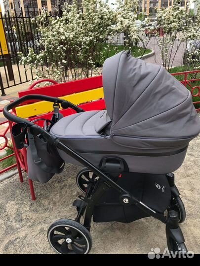 Коляска Tutis uno 2 в 1 серая