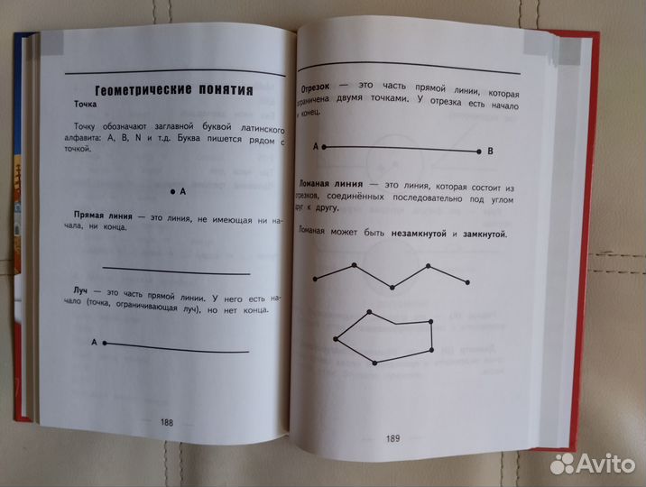 Все правила по математике для начальной школы