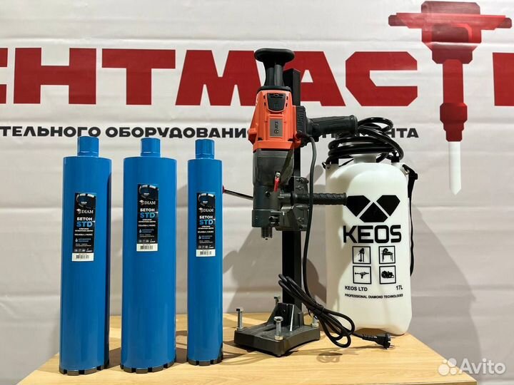 Аренда алмазная сверлильная (бурильная) установка