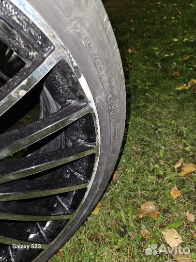 Оригинальные диски mercedes amg 21 с резиной