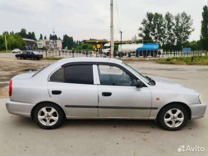 Hyundai Accent 1.5 МТ, 2004, 217 300 км