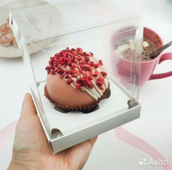 Чайные и шоколадные бомбочки, медианты из шоколада