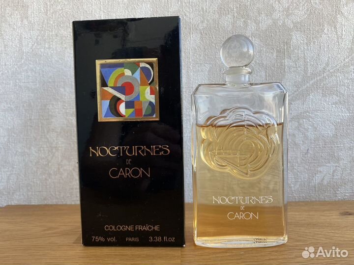 Nocturnes de Caron 100мл cologne fraiche Винтаж