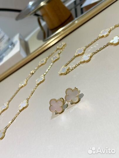 Серьги Van cleef