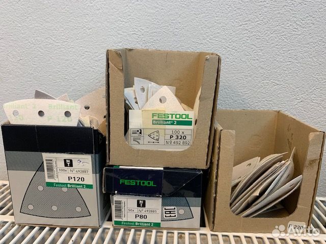 Абразив треугольный Festool