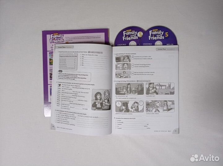 Family and friends 5/ комплект(WB,CB,CD) новый