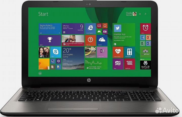 Нр ноутбук бу windows 7 2 ядра 6 гб Full HD 15.6
