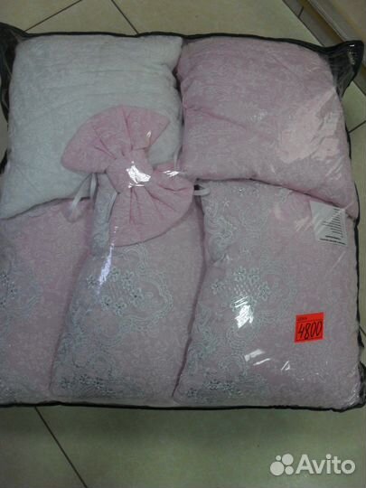 Комплект в круглую/ овальную кроватку