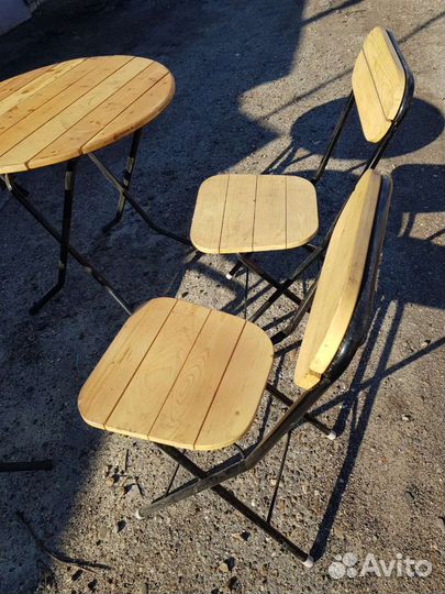 Стол в прокат складной и стулья для пикника