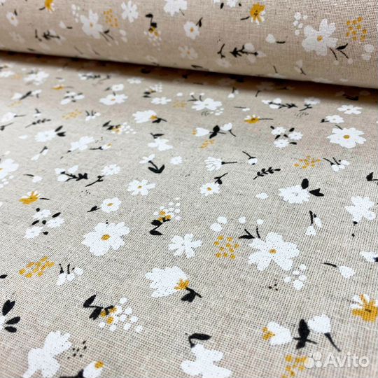 Льняные ткани на отрез от 1м