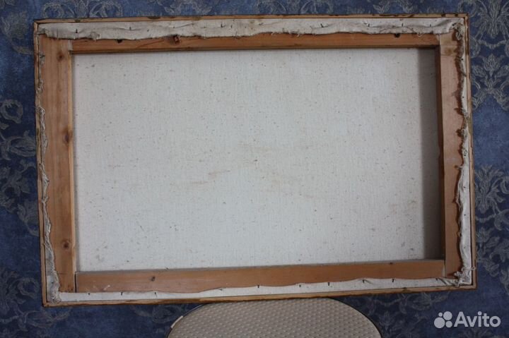 Картина холст масло. В. Медведев