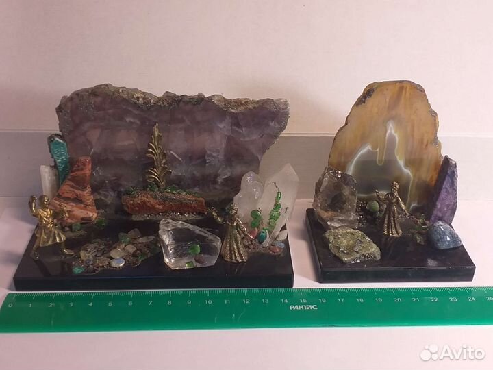 Натуральные камни и минералы