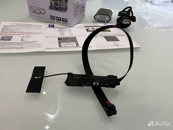 Мини видеокамера IP-камера HD 4K, Wi-Fi, Full HD