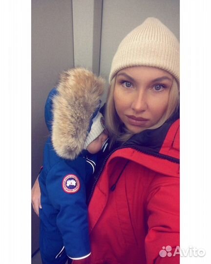 Canada goose комбинезон + Moncler