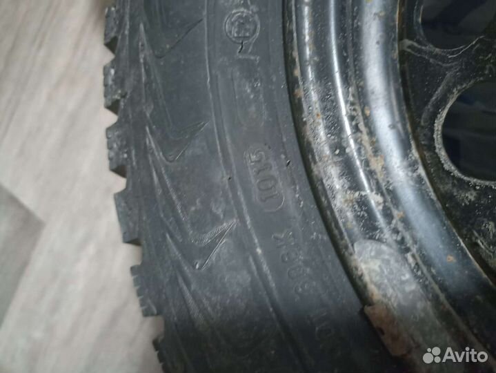 Колеса в сборе r15 зимние 4 100
