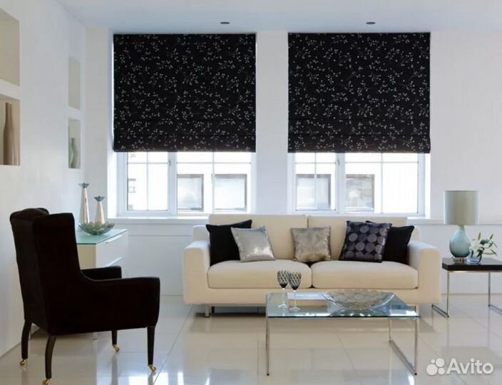 Рулонные шторы блэкаут под заказ