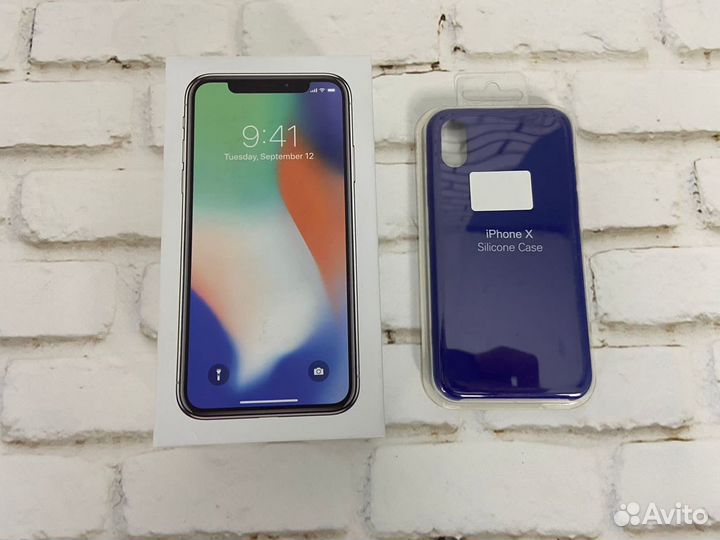 iPhone X 256 gb серый А1312