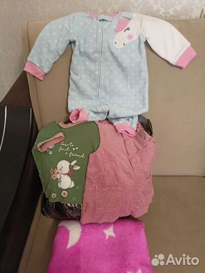 Детские вещи на девочку пакетом