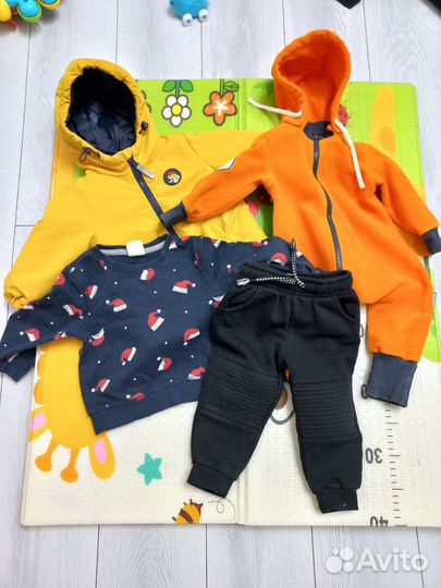 Вещи пакетом для мальчика 80-86