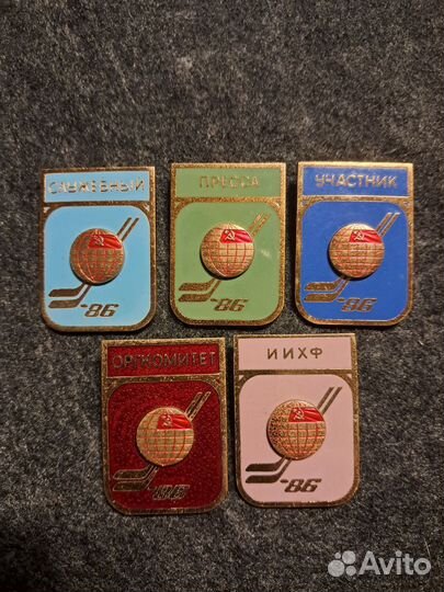 Чм по хоккею 1986 набором