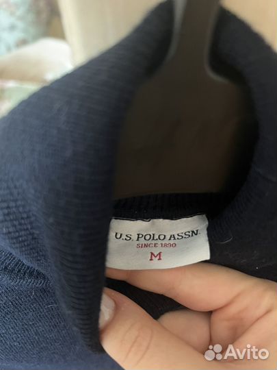 Водолазка женская polo assn M темно-синяя