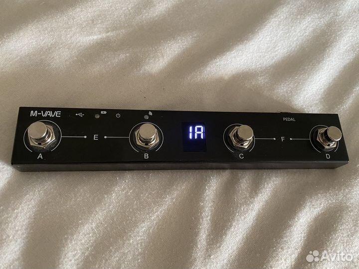 Midi footswitch m-wave chocolate