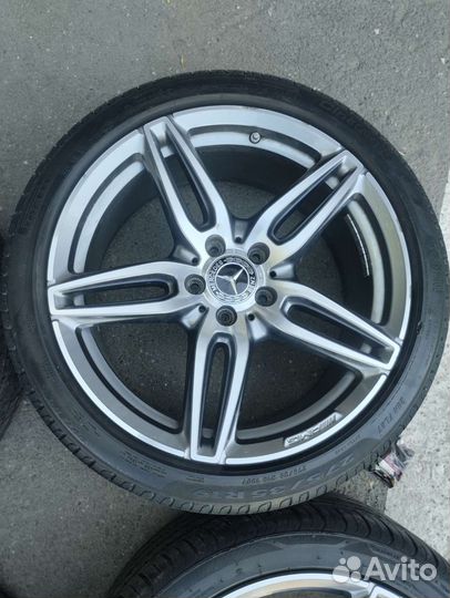 Колеса R19 Мерседес amg оригинал разноширокие