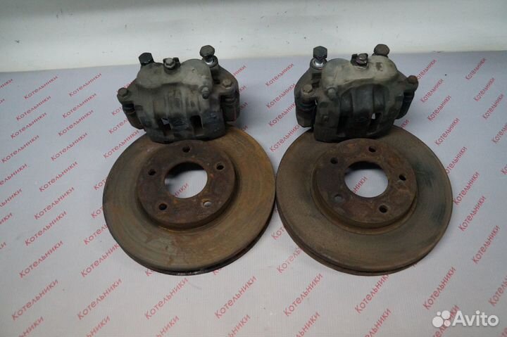 Nissan суппорта 2 поршня (комплект)