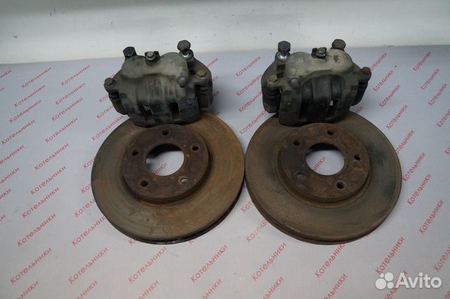 Nissan суппорта 2 поршня (комплект)