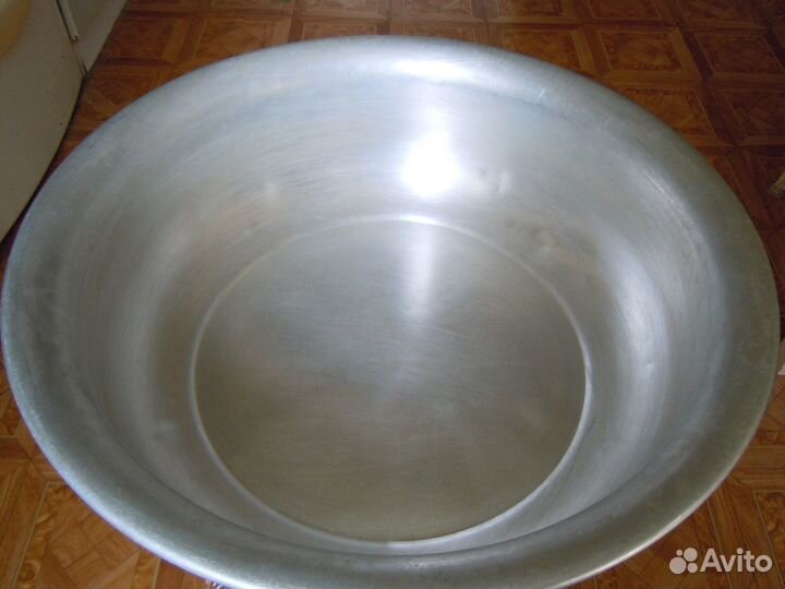 Таз большой алюминиевый