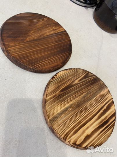 Доска из дерева для сервировки, разделочная