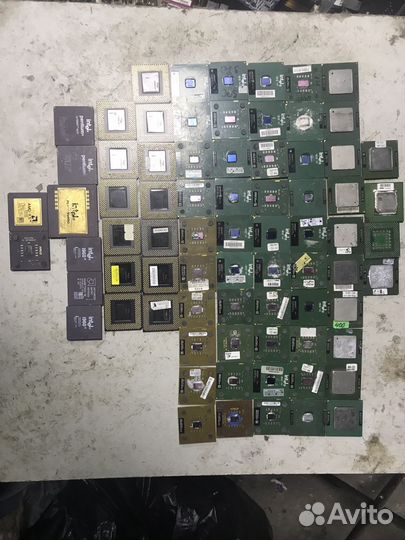 Большая коллекция ретро процессоров