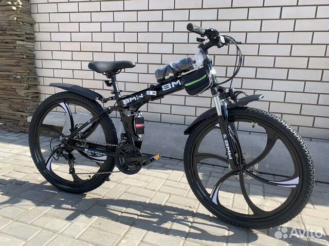 Новые двухподвесные складные BMW 26 литые диски