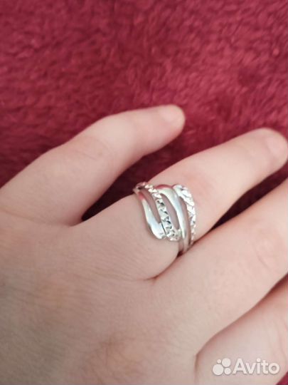 Серебряное кольцо 16,5