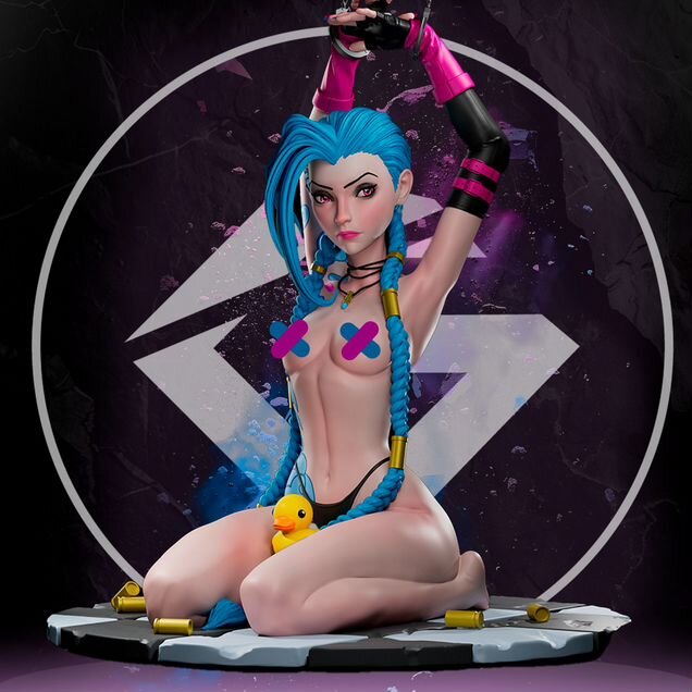 Коллекционная фигурка Джинкс из League of Legends