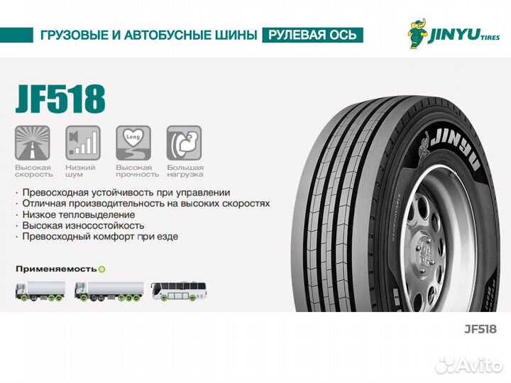 245/70R19,5 рулевая китайский michelin