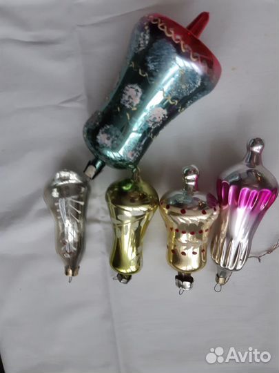 Елочные игрушки СССР