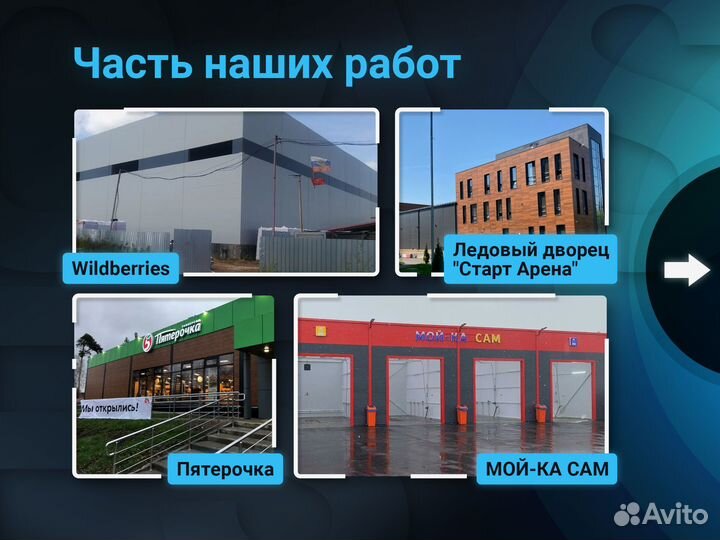 Сэндвич панели минвата