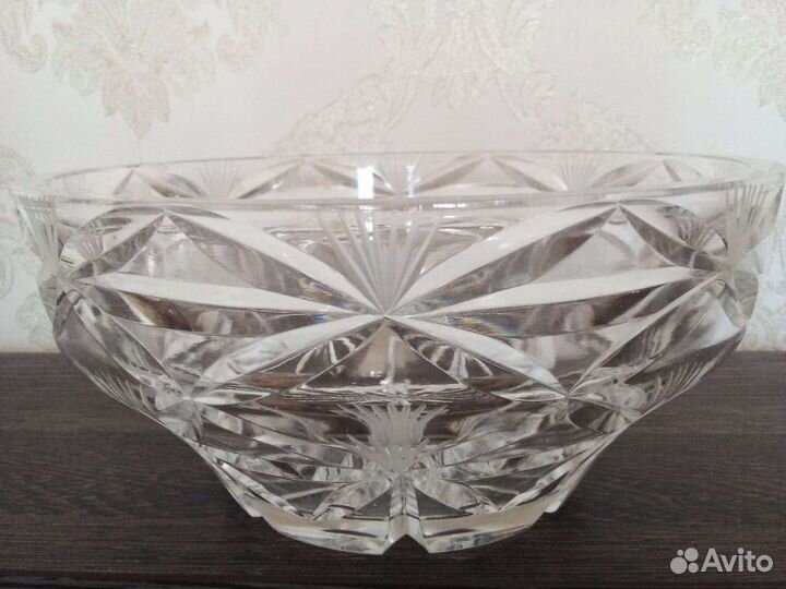 Вазы для фруктов и цветов хрусталь