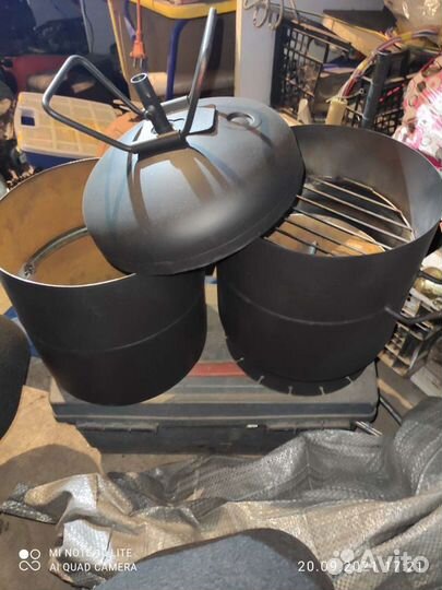 Коптильня горячего копчения