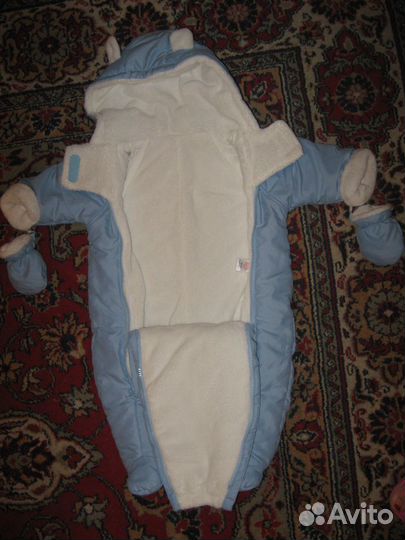 Утепленный демисезонный комбенизон