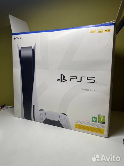 Sony playstation 5 ps5 с дисководом (Игры есть)