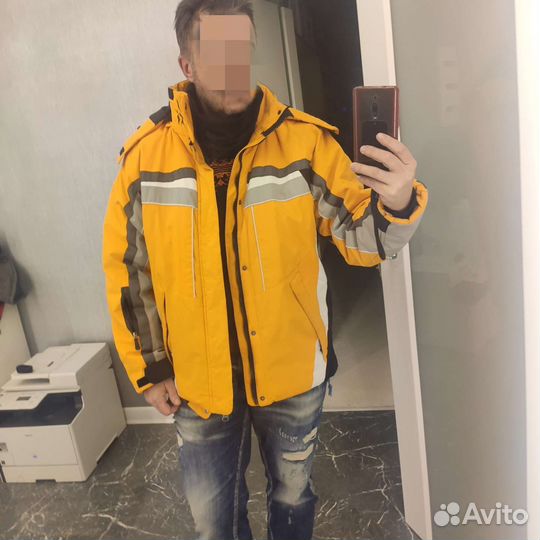 Горнолыжная куртка мужская xl 50-52 бу