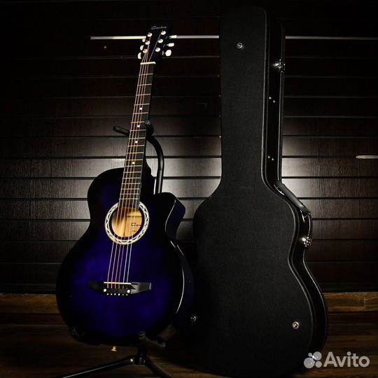 Акустическая гитара Cowboy + Аксессуары