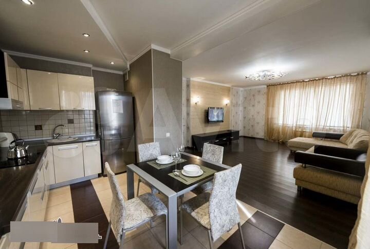 3-к. квартира, 90 м², 12/17 эт.