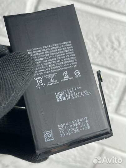 Батарея iPhone 12 / 12 Pro оригинал снятая